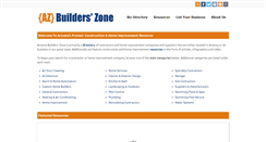 Desktop Screenshot of builderszone.com